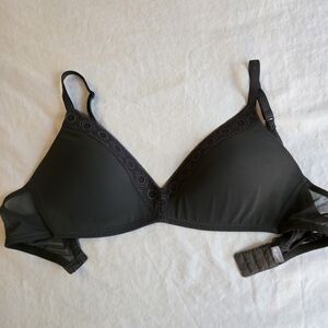 Aerie Wireless Lace Trim Bra 36C